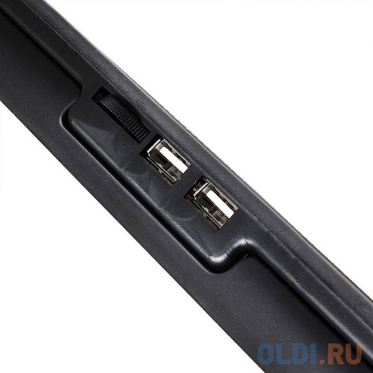 Подставка для ноутбука 15.6" Buro BU-LCP156-B214H металл/пластик 1400об/мин 21db черный