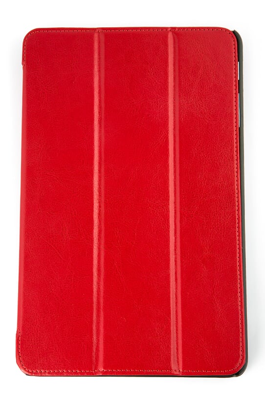 Чехол-книжка Red Line iBox Premium для планшета Samsung Galaxy Tab E 9.6 кожа, красный (УТ000007112)