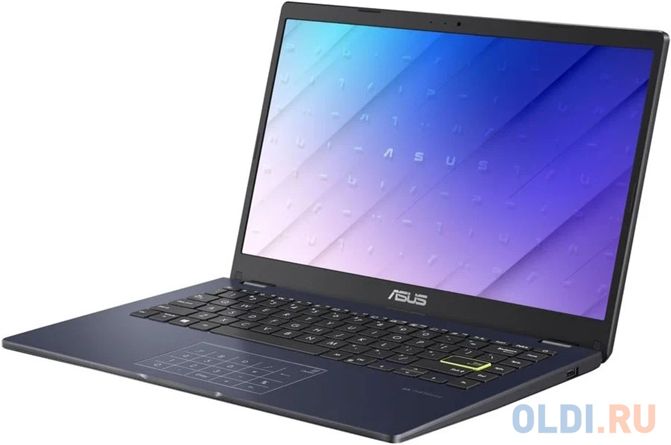 ASUS Vivobook Go 14 E410KA-BV119W Celeron N4500/4Gb/128Gb eMMC/Intel HD graphics/14.0"HD /WiFi5/BT/Cam/NumberPad/Windows 11 Home/STAR BLACK/1.3Kg