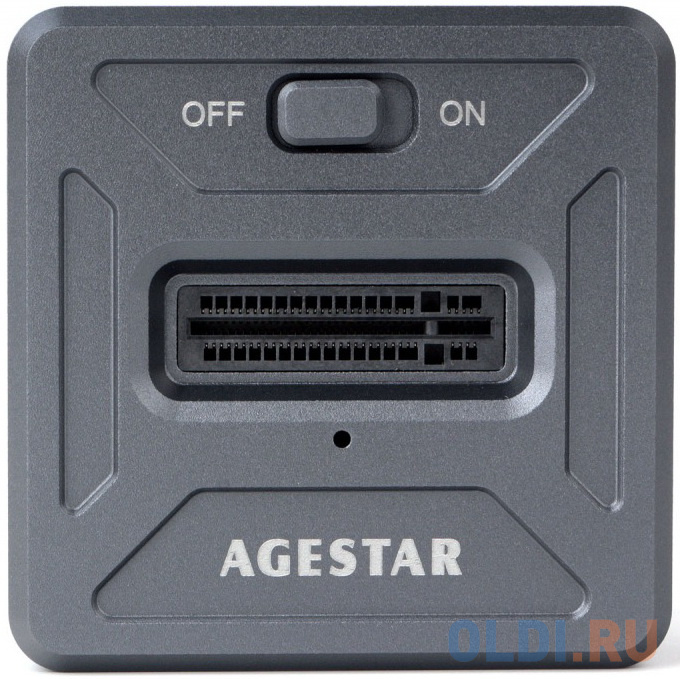 Внешний корпус SSD AgeStar 31CBNV1C NVMe USB3.2 алюминий черный M2 2280 M-key