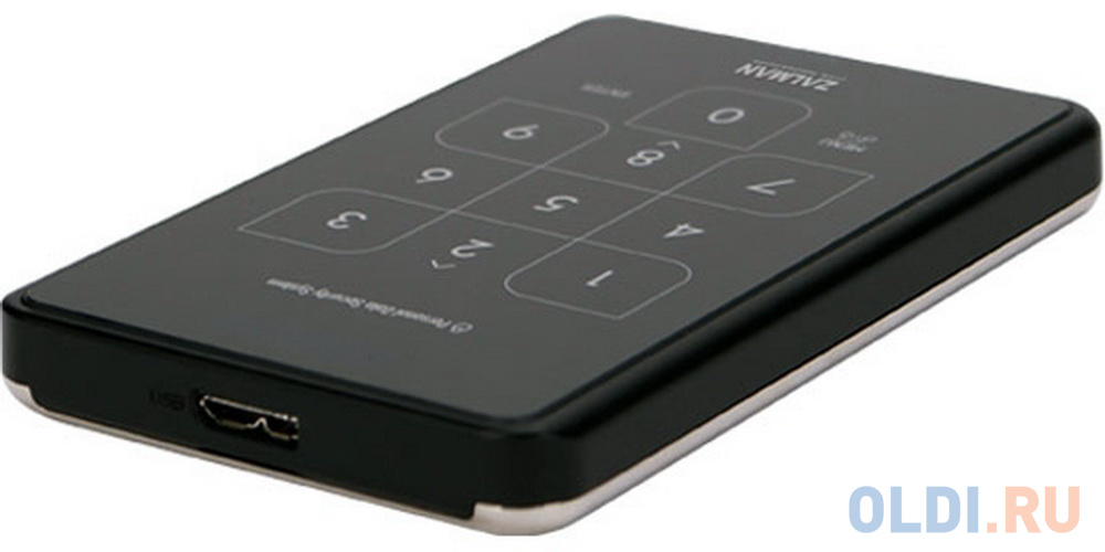 Внешний контейнер для HDD 2.5" SATA ZALMAN ZM-SHE500 USB3.0 черный