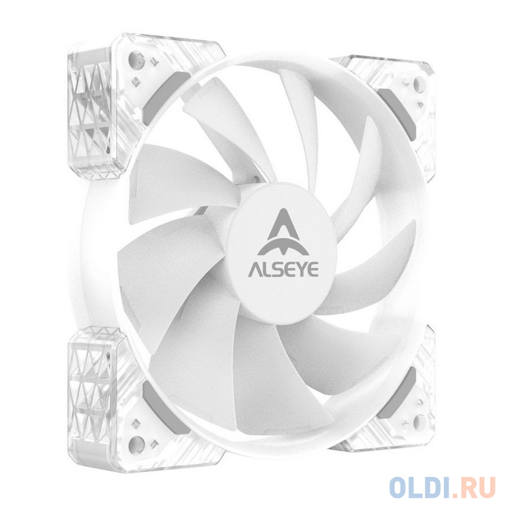 N12-W FAN 120mm, 700~1800rpm, 25.98~64.46CFM, 17.4~34.8dBA, PWM, WHITE, RTL