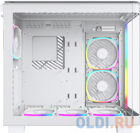 Корпус ATX MONTECH KING 95 PRO White Без БП белый в Москвe