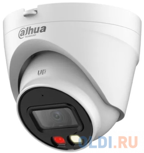 DAHUA DH-IPC-HDW1839TP-A-IL-0280B-S6 Уличная турельная IP-видеокамера Smart Dual Light 8Мп, 1/2.7” CMOS, объектив 2.8мм, ИК до 30м, LED до 30м, IP67,