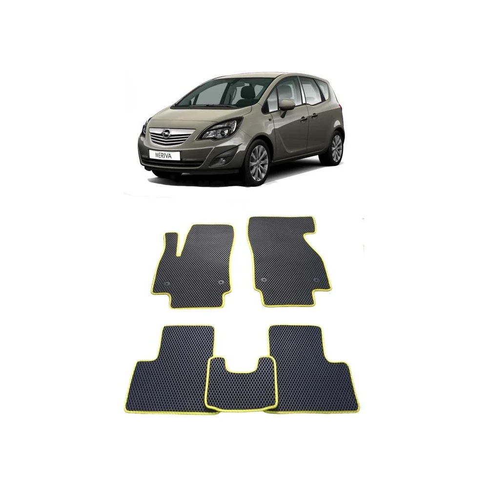 Ковры в салон автомобиля opel meriva b 2010 - 2014 Eva Smart 1642-A1B5-S <vendorcode>