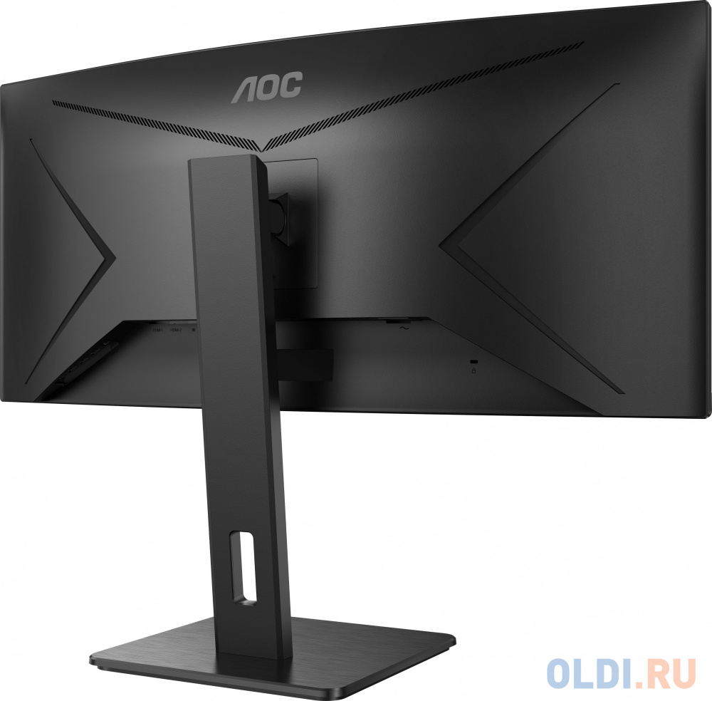 МОНИТОР 34" AOC CU34P2C Black с поворотом экрана (VA, изогнутый, 3440x1440, 100Hz, 1 ms, 178°/178°, 300 cd/m, 50M:1)