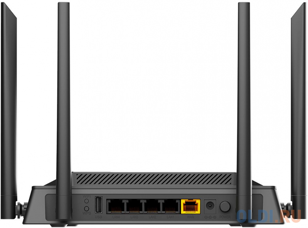 Wi-Fi роутер D-Link DIR-853 802.11abgnac 867Mbps 2.4 ГГц 5 ГГц 4xLAN USB LAN черный
