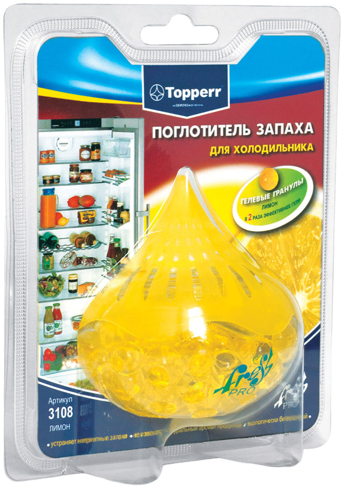 Поглотитель запаха для холодильника Topperr