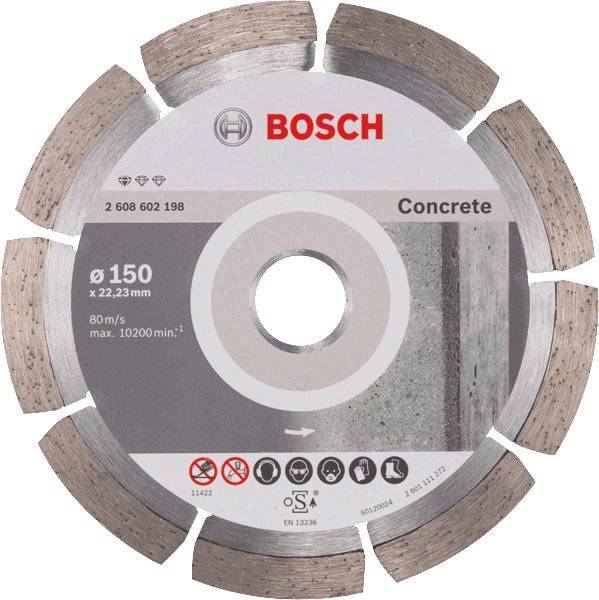 Алмазный диск по бетону Bosch Standard (2608602198)