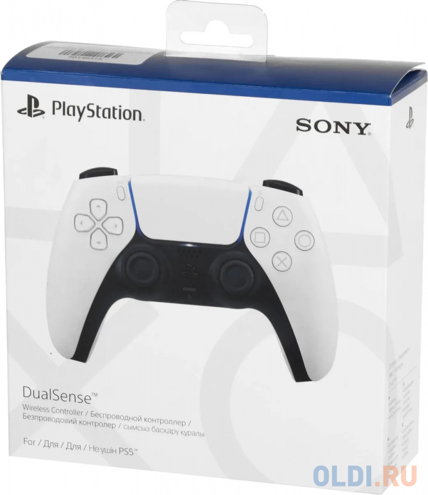 Геймпад Sony PlayStation 5 DualSense Wireless Controller CFI-ZCT1W (white)(399902) в Москвe