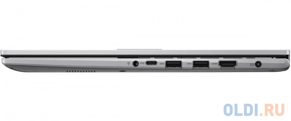 Ноутбук Asus VivoBook X1504ZA-BQ501 Core i5 1235U 8Gb SSD512Gb Intel UHD Graphics 15.6" IPS FHD (1920x1080) noOS silver WiFi BT Cam (90NB1022-M00