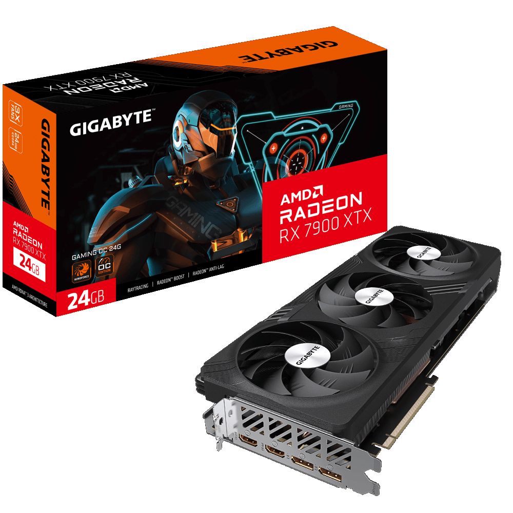 Видеокарта Gigabyte Radeon RX 7900 XTX GAMING OC 24G (GV-R79XTXGAMING OC-24GD) в Москвe