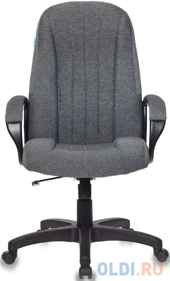 Кресло руководителя Бюрократ CH 685, на колесиках, ткань, серый [ch 685 g]