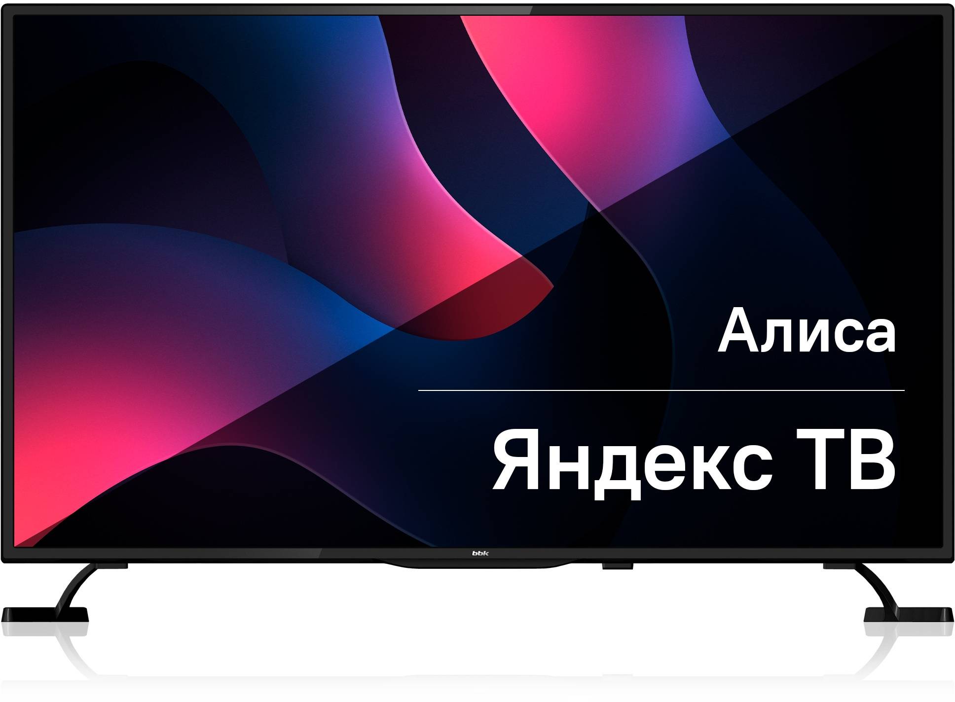 Телевизор BBK Яндекс.ТВ 55LEX-8280/UTS2C, 55", LED, 4K Ultra HD, Яндекс.ТВ, черный