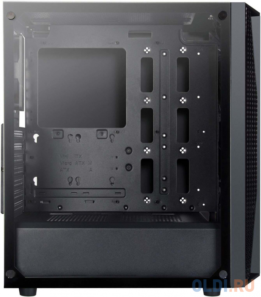 Корпус ATX SilverStone SST-FAB1B-G-V2 Без БП чёрный