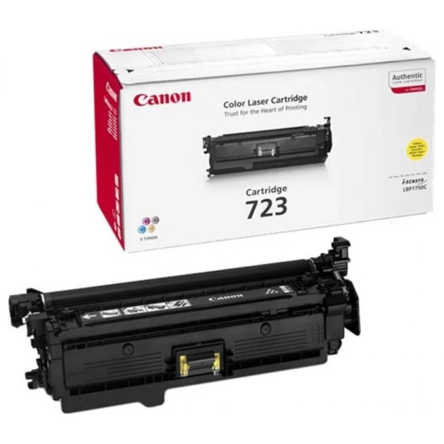 Картридж Canon 723Y (2641B002) для Canon LBP-7750Cdn, желтый