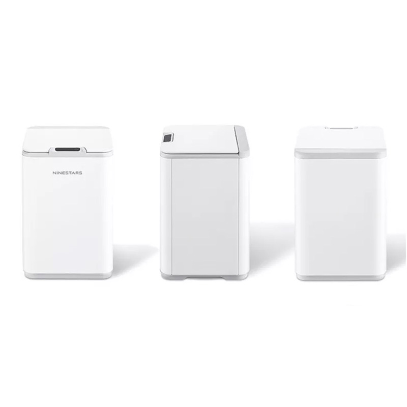 Мусорное ведро Xiaomi Ninestars Waterproof Sensor Trash Can 10L DZT-10-35S White