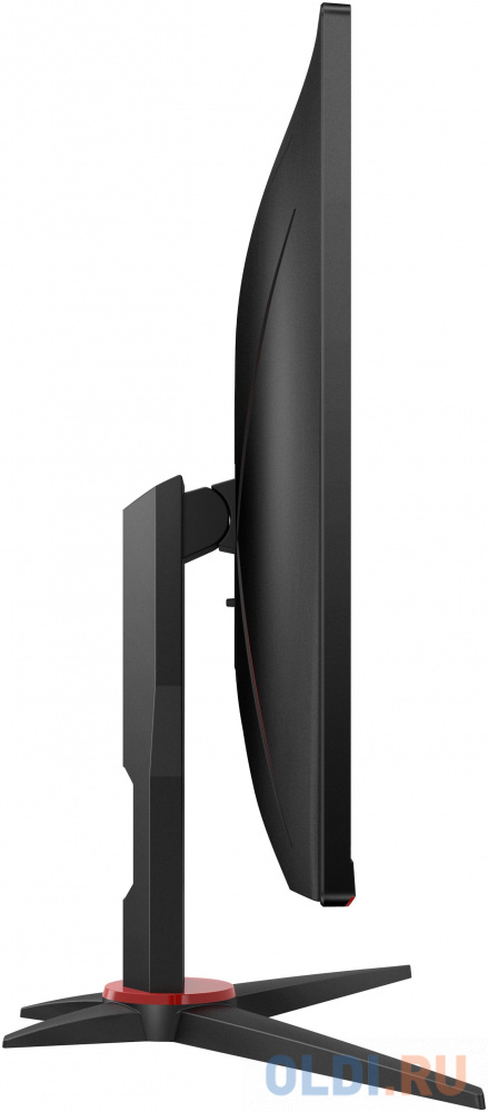 МОНИТОР 23.8" AOC 24G2SAE Black-Red (VA, 1920x1080, 165Hz, 1 ms, 178°/178°, 350 cd/m, 3000:1, +2xHDMI 1.4, +DisplayPort