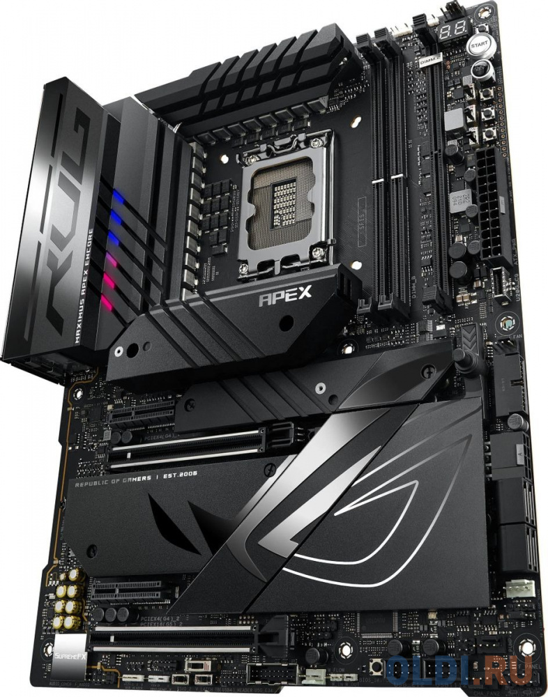 ASUS ROG MAXIMUS Z790 APEX ENCORE, LGA1700, Z790, 4*DDR5, HDMI, 6xSATA3 + RAID, M2, Audio, Gb LAN, USB 3.2, USB 2.0, ATX; 90MB1FX0-M0EAY0 в Москвe