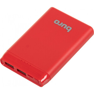 Внешний аккумулятор Buro BP05B 5000mAh 2.1A 2xUSB красный (BP05B10PRD) в Москвe