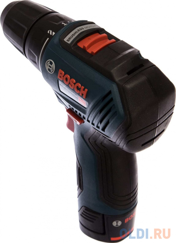 Дрель-шуруповерт Bosch GSR 12V-30 аккум. патрон:быстрозажимной (кейс в комплекте) (06019G9000)