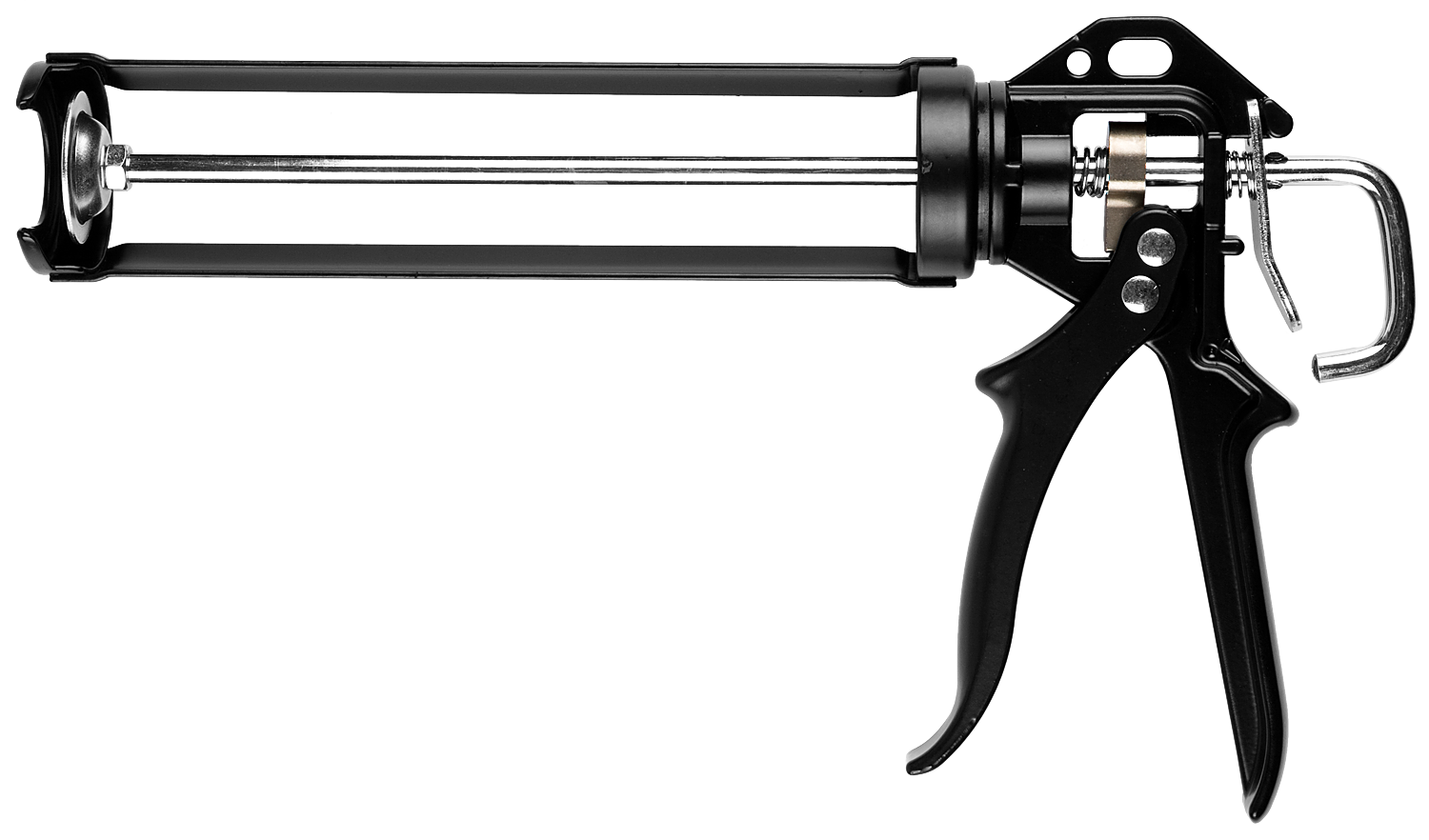Пистолет для герметика KRAFTOOL Professional BULLDOG, скелетный, 311мл. (06673_z01)
