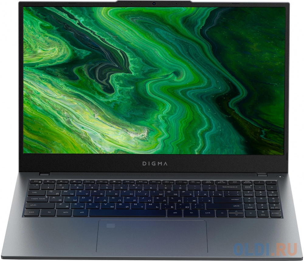 Ноутбук DIGMA PRO Fortis M 15.6&quot;, IPS, Intel Core i3 10110U 2.1ГГц, 2-ядерный, 8ГБ DDR4, 256ГБ SSD,  Intel UHD Graphics, Windows 11 Professional,