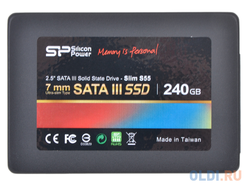 SSD накопитель Silicon Power S55 240 Gb SATA-III