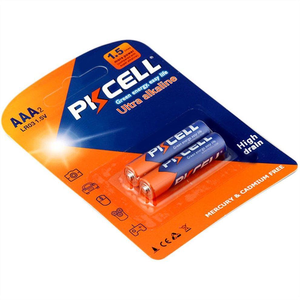 Батарея PKCELL LR03-2B, AAA, 1.5V, 2шт