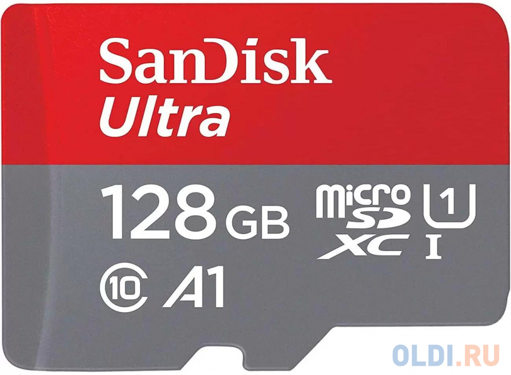 Карта памяти microSDXC 128Gb SanDisk SDSQUA4-128G-GN6MN