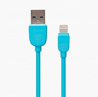 Кабель USB 2.0(Am)-Lightning 8-pin(m), 1м, синий Celebrat (116113)
