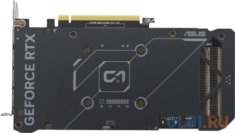 Видеокарта Asus PCI-E 4.0 DUAL-RTX4060-O8G-EVO NVIDIA GeForce RTX 4060 8Gb 128bit GDDR6 2505/17000 HDMIx1 DPx3 HDCP Ret