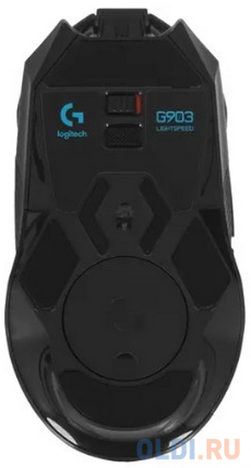 Мышь беспроводная Logitech G903 LIGHTSPEED чёрный USB + радиоканал