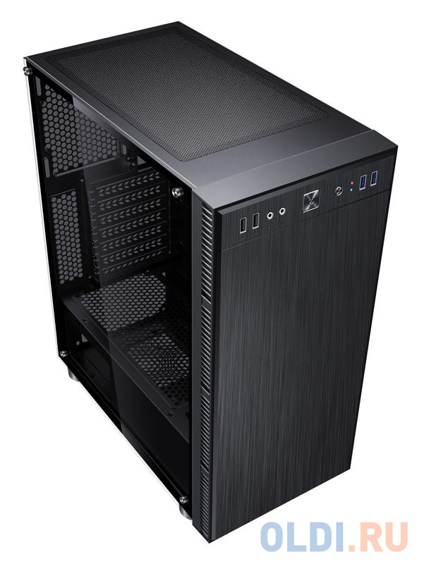 Корпус ATX Accord 3407 Без БП чёрный