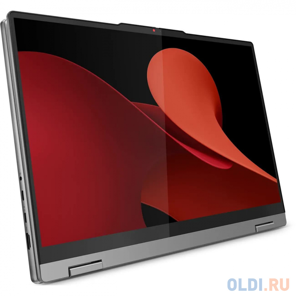 Ноутбук/ Lenovo IdeaPad 5 2-in-1 16AHP9 16"(2048x1280 OLED)/Touch/AMD Ryzen 7 8845HS(3.8Ghz)/16384Mb/512SSDGb/noDVD/Int:AMD Radeon 780M/Cam/BT/Wi