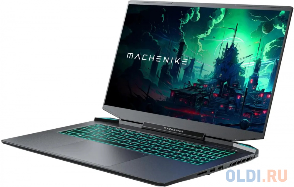 Ноутбук/ Machenike L17 17.3"(1920x1080 IPS 144Hz)/AMD Ryzen 7 7735HS(3.2Ghz)/16384Mb/512PCISSDGb/noDVD/Ext:nVidia GeForce RTX4050(6144Mb)/Cam/BT/