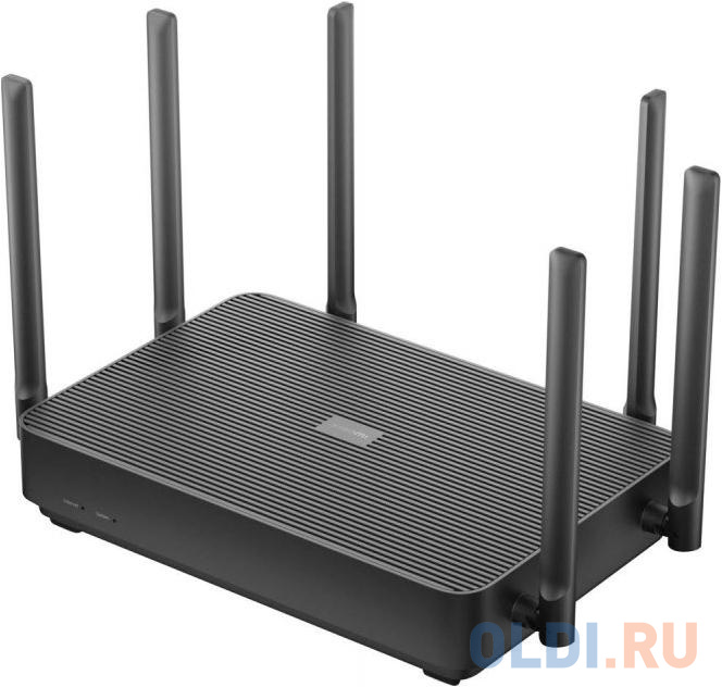 Беспроводной маршрутизатор Xiaomi Mi Router AX3200 802.11ax 2400Mbps 2.4 ГГц 5 ГГц 3xLAN черный DVB4314GL в Москвe