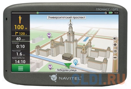Навигатор Navitel G500 5&quot; 480x272 4GB 128MB microSD черный + GLONASS
