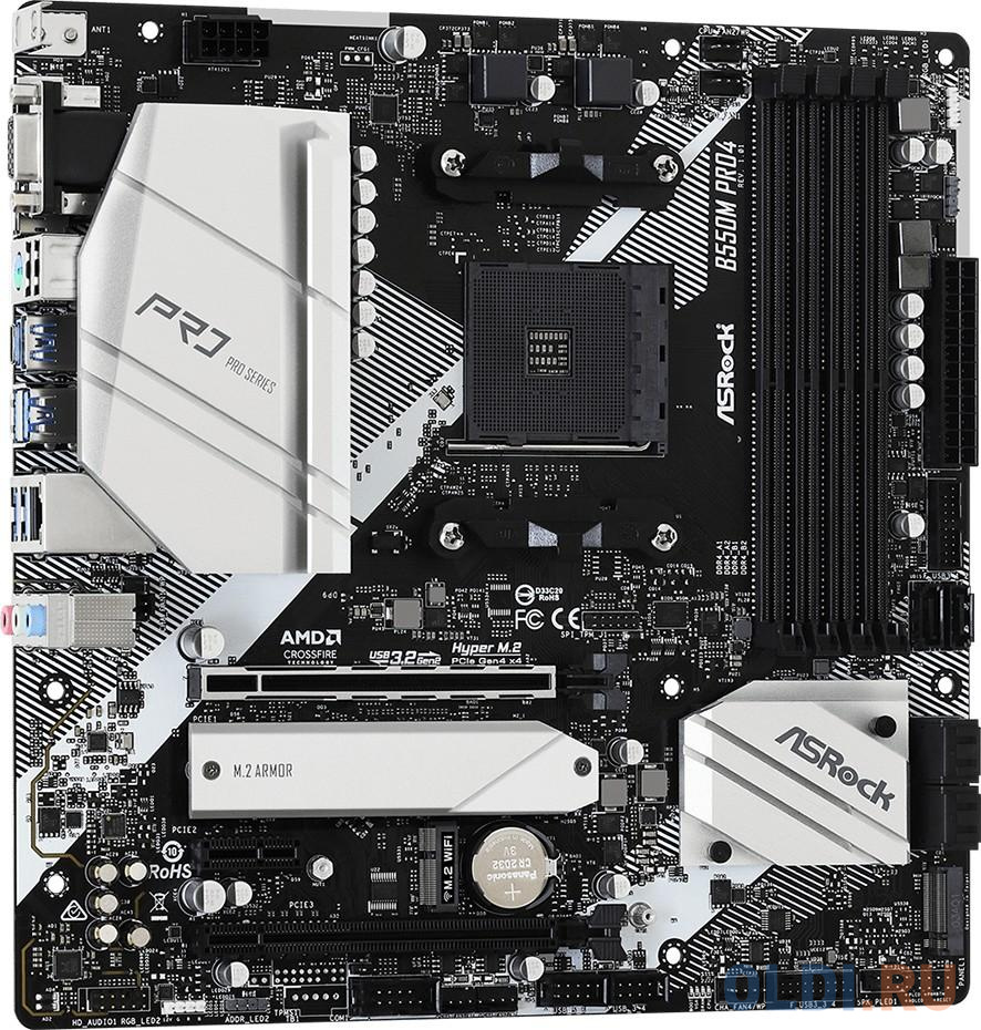 Материнская плата ASRock B550M PRO4 в Москвe