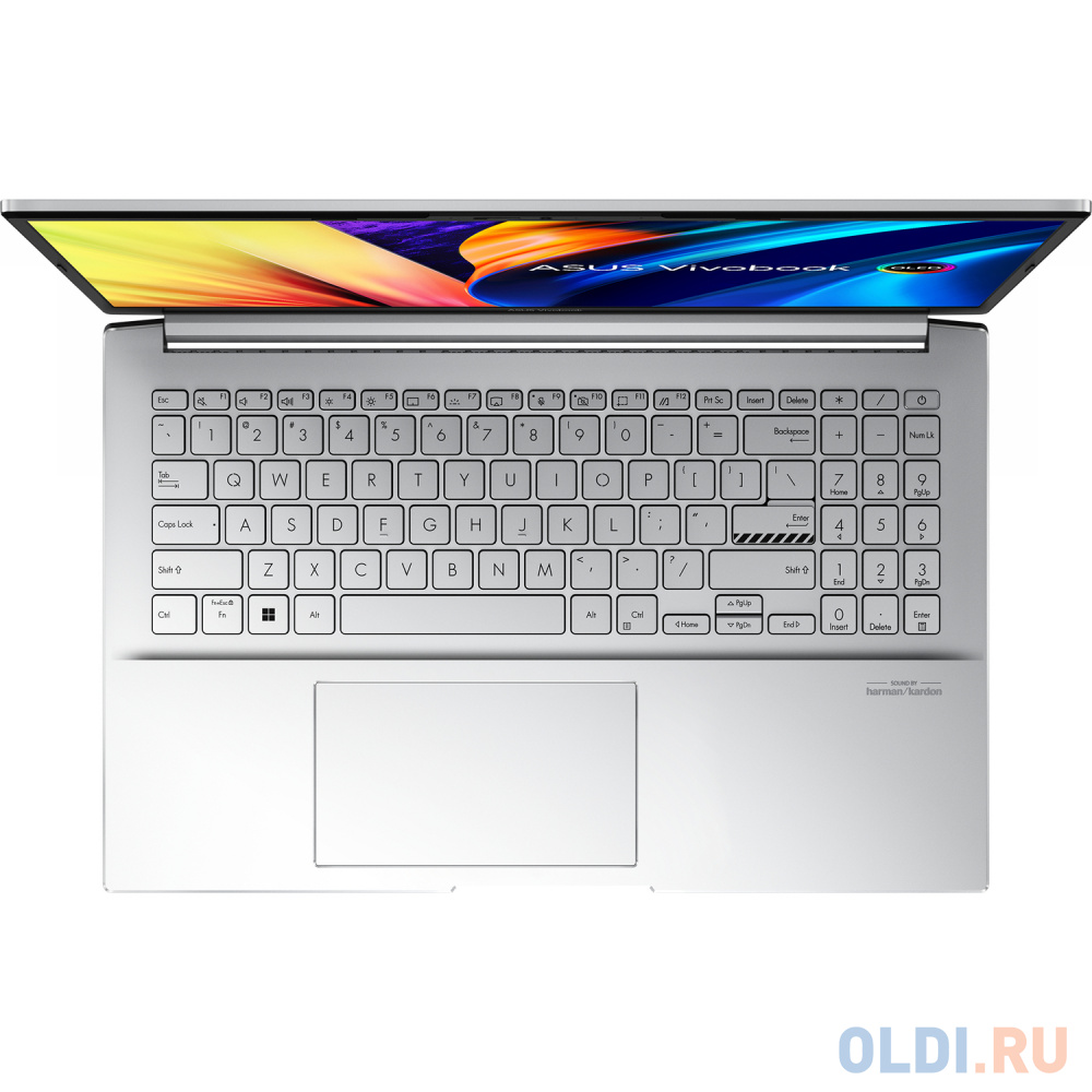 Ноутбук/ ASUS M6500XU-MA105 15.6"(2880x1620 OLED)/AMD Ryzen 9 7940HS(4Ghz)/16384Mb/1024PCISSDGb/noDVD/Ext:nVidia GeForce RTX4050(6144Mb)/Cam/BT/W