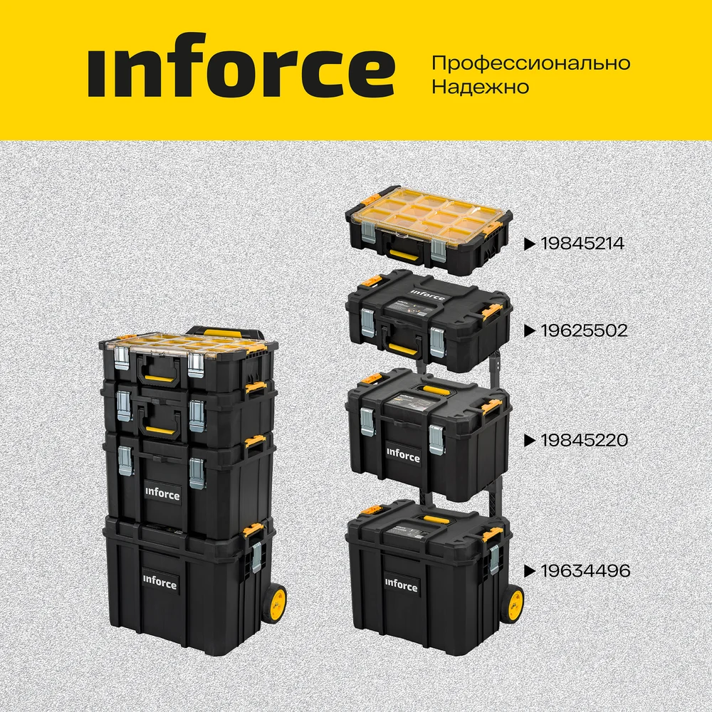 Ящик на колесах Inforce