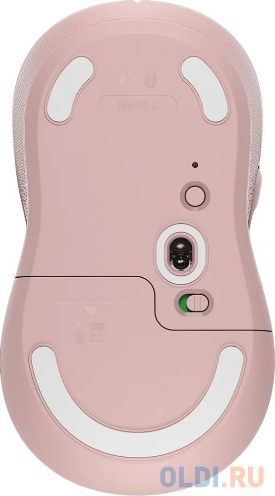 Мышь беспроводная Logitech M650 L Signature, Rose [910-006237] в Москвe