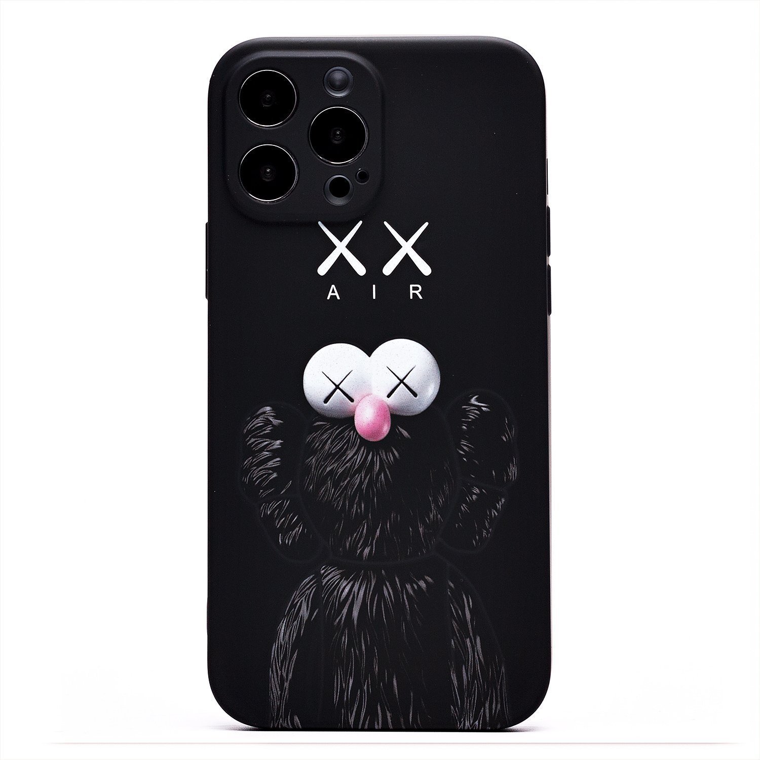 Чехол-накладка Luxo Creative для смартфона Apple iPhone 13 Pro Max, силикон, черный (209490)