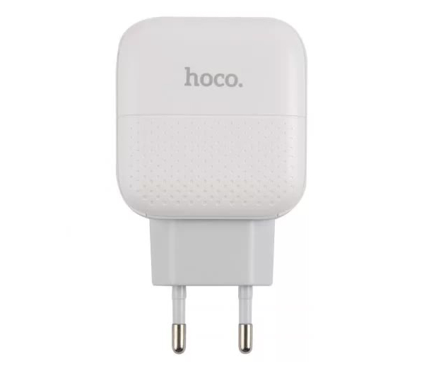 Сетевое зарядное устройство Hoco RC6, USB+Type-C, PD18+QC3.0, белый