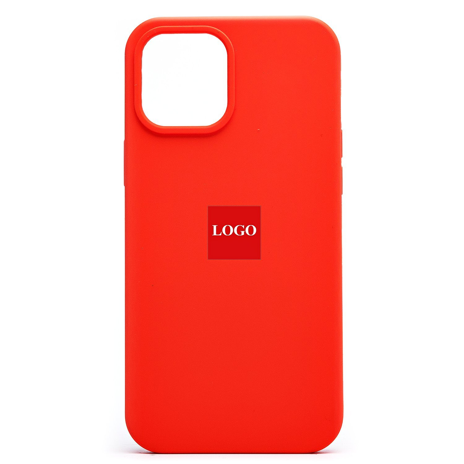 Чехол-накладка ORG Soft Touch для смартфона Apple iPhone 12 Pro Max, силикон, orange (120327)