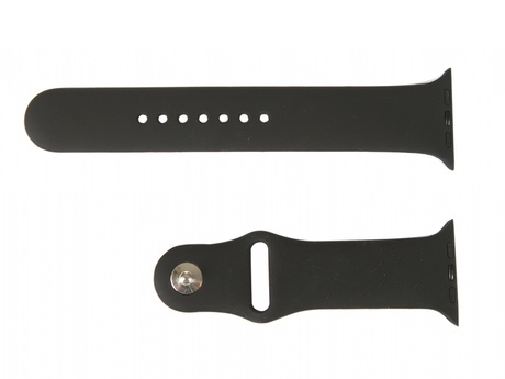 Ремешок mObility для Apple Watch, 42-44 мм, черный (УТ000018875)