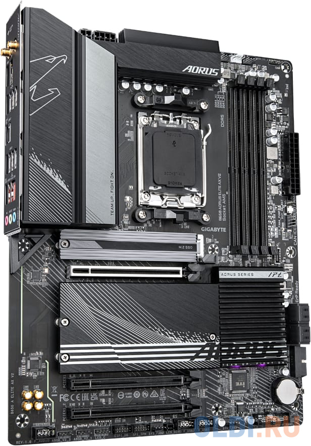 Материнская плата Gigabyte B650 A ELITE AX V2 SocketAM5 AMD B650 4xDDR5 ATX AC`97 8ch(7.1) 2.5Gg RAID+HDMI+DP в Москвe