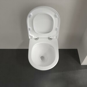 Унитаз подвесной безободковый Villeroy Boch Subway 3.0 с сиденьем микролифт (4670TS01)