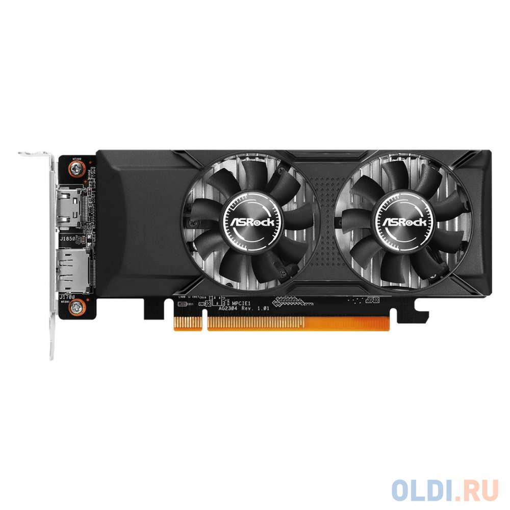 Видеокарта ASRock RX550 Low Profile 4GB GDDR5 128bit DP HDMI 2FAN RTL