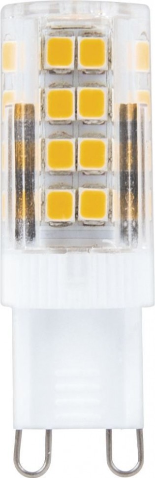 Лампа светодиодная G9, JCD9, 220 В, 5Вт, 480лм, 4000K/нейтральный, 80 Ra, FERON LB-432 (25770)